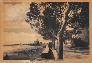 B4187) MANFREDONIA VIALE MIRAMARE VIAGGIATA FOGGIA - Picture 1 of 2