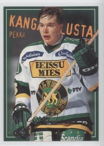 1996-97 Leaf Sisu Redline SM-liiga Pekka Kangasalusta #30
