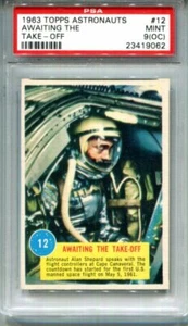 COLLECTIBLE Topps Astronauts #12 Awaiting the Take Off (Mint) - Picture 1 of 2