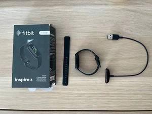 Fitbit Inspire 3 Tracker fitness smarband tracker e smartwatch Heart by Google - Zdjęcie 1 z 4