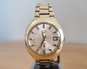 Vintage GP Longines Ultronic Swiss 12 j Tuning Fork watch cal 6312 - RUNS - Picture 1 of 11