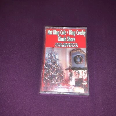 Let's Celebrate Christmas Cassette Tape Nat King Cole Bing Crosby Dinah Shore - Image 1 of 3