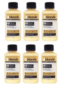 Jerome Russell Bblonde Cream Peroxide 40Vol 12% 75ml X 6 - Picture 1 of 2