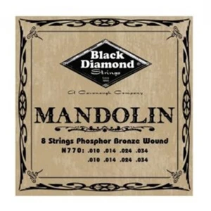 Black Diamond Mandolin Phos Light 8-String Set 0.10 - 0.34 N770 - Picture 1 of 1