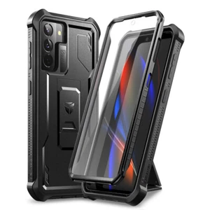 Dexnor Full Body Case for Samsung Galaxy S21 Kickstand Screen Protector Cover - Picture 1 of 60