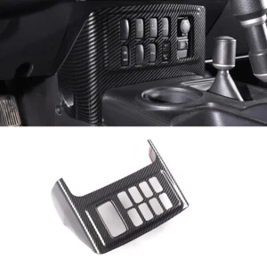 Carbon Fiber Ashtray Decorative Panel Cover Trim For Toyota FJ Cruiser 2007-2014 - Picture 1 of 4