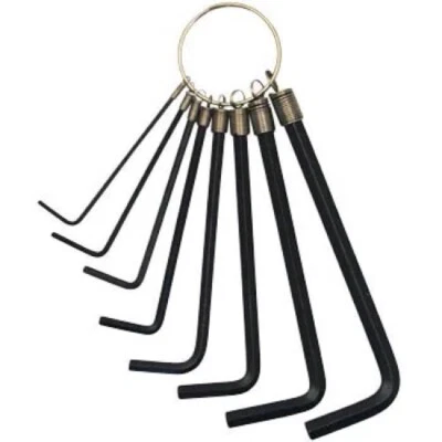 GISUKE Hex Wrench With Ring 8-piece Set 1.5/2.0/2.5/3.0/4.0/5.0/5.5/6.0mm - Image 1 of 2