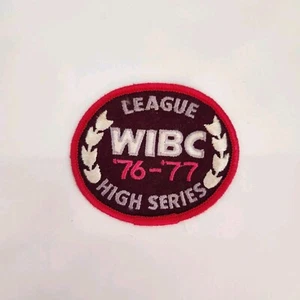 Vintage Bowling 1976 1977 Montana Wibc League High Series Pink - Picture 1 of 2