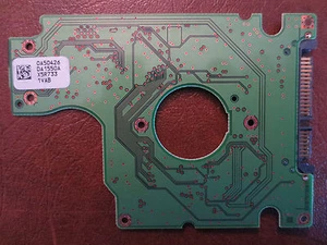 Hitachi HTS541680J9SA00 PN:0A28842 MLC:DA1982 (0A52020 DA1672C) 80gb PCB  - Picture 1 of 1