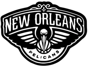 NBA New Orleans Pelicans basketball Vinyl Sticker Decal Car Window Bumper Cell - Imagen 1 de 1