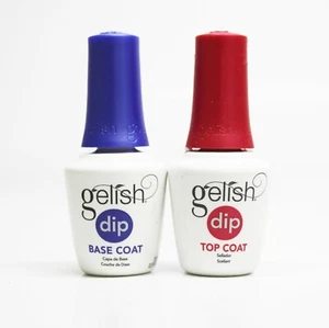 Gelish Dip SNS Dipping System Duo Set Top and Base Coat 15ml AU seller - Picture 1 of 1