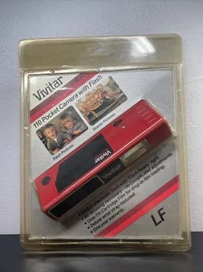 Vintage 1986 Vivitar 110 LF Pocket Camera With Flash #061785 - New Sealed  - Picture 1 of 8