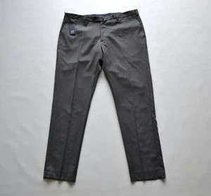 NEW BOGGI MILANO Regular Fit Straight Leg Mens Trousers Herren Hose Gr. 56 Wolle - Bild 1 von 8