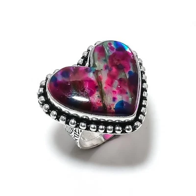 Multi Labradorite Gemstone 925 Sterling Silver Gift Jewelry Ring Size 8.5 n873 - Image 1 of 3