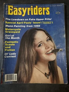 Vintage Easyriders Magazine April 1981 (Loose Cover) - Imagen 1 de 2