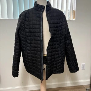 Ben Sherman Men’s Lightweight Puffer Coat Black Jacket Full Zip Big and Tall 2XL - Picture 1 of 5