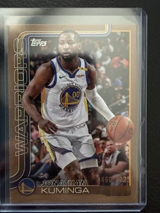Buque insignia de la NBA 2025-26 JONATHAN KUMINGA #138 serie dorada/2025 SP - Imagen 1 de 1