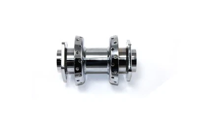 Buje de rueda delantero cromado para Harley Davidson Foto 1 de 2