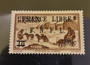 1941 St Pierre And Miquelon Scott 250, Mi-258 MH - Picture 1 of 2