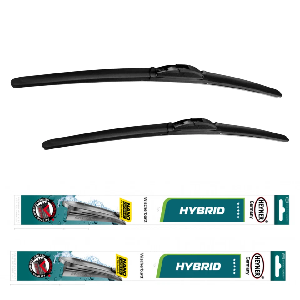 Fits Mazda 2 2022-Onwards German Quality Hybrid Wiper Blades HH24"16" H - Image 1 of 4