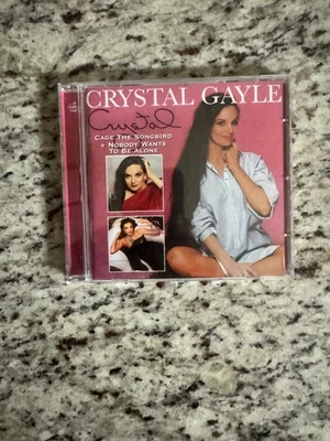 Crystal Gayle- Cage The Songbird/Nobody Wants To Be Alone  NM CD!!  OOP, 2008 Foto 1 de 4