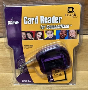 Lexar Media Czytnik kart USB do CompactFlash 2001 ZAPIECZĘTOWANY - Zdjęcie 1 z 5