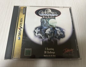 Casper Sega W/Manual Saturn SS Retro Used Game Good NTSC-J Japan JP