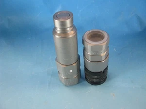 Faster Flat Face Hydraulic Skid-Steer Quick Couplers - 3FFH08 34SAE - NEW - Picture 1 of 2