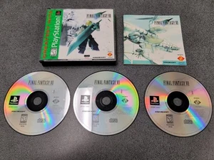 ๐ฅ Final Fantasy VII 7 (Sony PlayStation 1 PS1, 1997) *COMPLETE* ๐ฅ - Picture 1 of 6