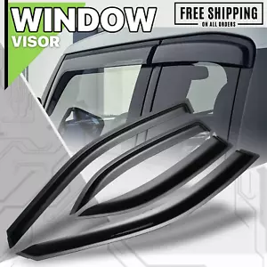Window Visor Shade Vent Wind Rain Deflector Sun Guard fit 2002-2006 Toyota Camry - Picture 1 of 6