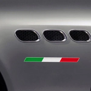 4PCS 3D Italy Italian Flag Emblem Decal Epoxy Car Motorcycle Badge Stickers Trim - Bild 1 von 13