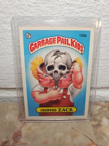 Garbage Pail Kids Unzipped Zack #132b (1986) Series 4 Topps Sticker Card - Picture 1 of 2
