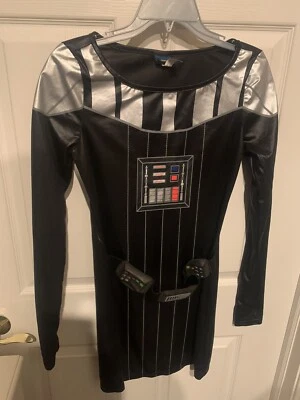 Darth Vader Costume Dress Adult Size Standard OSFM - Image 1 of 4