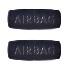 2 Black Pillar Airbag Clip Trim Cover Cap fit for VW Golf Jetta Tiguan Passat Pd