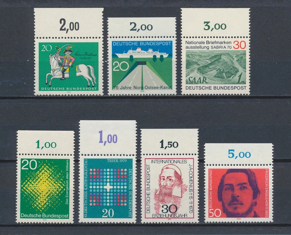 Germany   1020/51 MNH, Single Issues from 1970 - Image 1 of 1