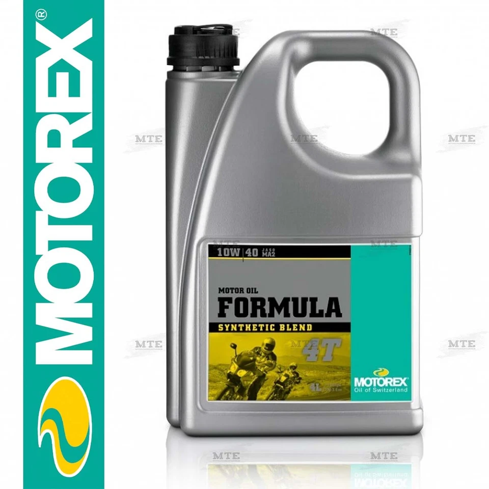 Motorex FORMULA 4T 10W/40 4L aceite de motor sintético moto JASO MA2 10w40