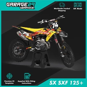 KTM SX SXF 125 250 450 STICKER KIT - 2013-2025 - MX MOTOX MOTOCROSS GRAPHICS KIT - Picture 1 of 9