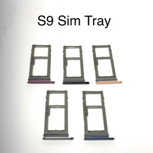 Samsung S9 (G960F) Sim & Memory Card Tray Holder New - Picture 1 of 1