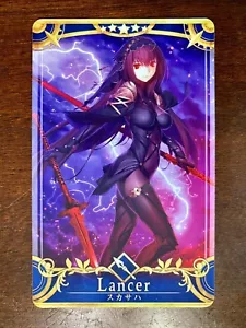 Fate Grand Order FGO Arcade Card Lancer Scathach Third Ascension Extella - Picture 1 of 3