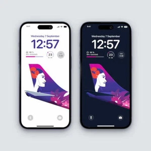 Hawaiian Airlines iPhone Wallpaper - Picture 1 of 3