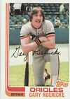 Free Shipping-Mint-1982 (Orioles) Topps #204 Gary Roenicke (Facsimile Autograp-A