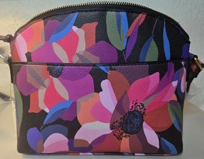 Bandolera pequeña floral multicolor vibrante Trina Turk nueva con etiquetas Foto 1 de 4