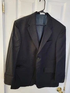 Geoffrey Beene Suit Coat & Pants Great Condition 44S W39 - Picture 1 of 19