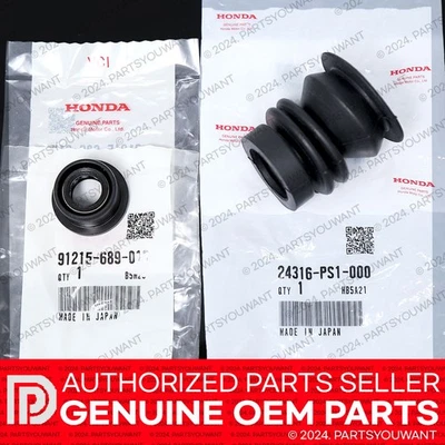 GENUINE Honda Acura Integra OEM Shift Rod Dust Boot 24316-PS1-000 + Oil Seal NEW - Изображение 1 из 4