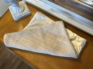 West Elm Heathered Basketweave Wool Pillow Cover 20”x20” Natural NWOT OB - Picture 1 of 5