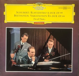 Trio di Trieste: Schubert- Piano Trio, Beethoven Variations /  DGG red stereo - Picture 1 of 4