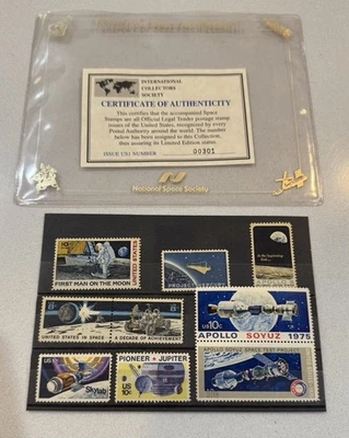 National Space Society Stamp Collection  - Image 1 of 4