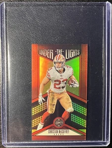 2023 Panini Legacy Under the Lights MINI Ruby Christian McCaffrey #UL-CMC /50 SP - Picture 1 of 3