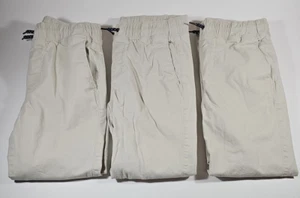 Lot of 3 Sonoma Relaxed Chino Pants Boys Small Pull Up Kohls - Picture 1 of 5