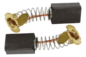 2 x Kohlebürsten für Makita Bürstenschleifer 9741 6 x 10 x 14,7/16 mm - Bild 1 von 1